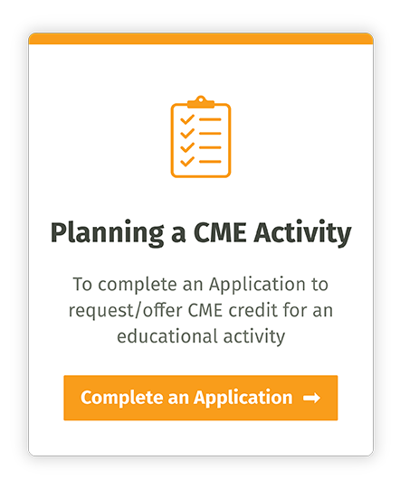 Planning a CME Activity